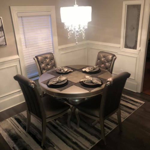 Created By White Dining Room Pictures