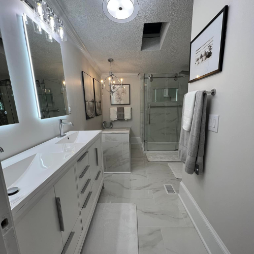 Created by White Banner Bathroom Image